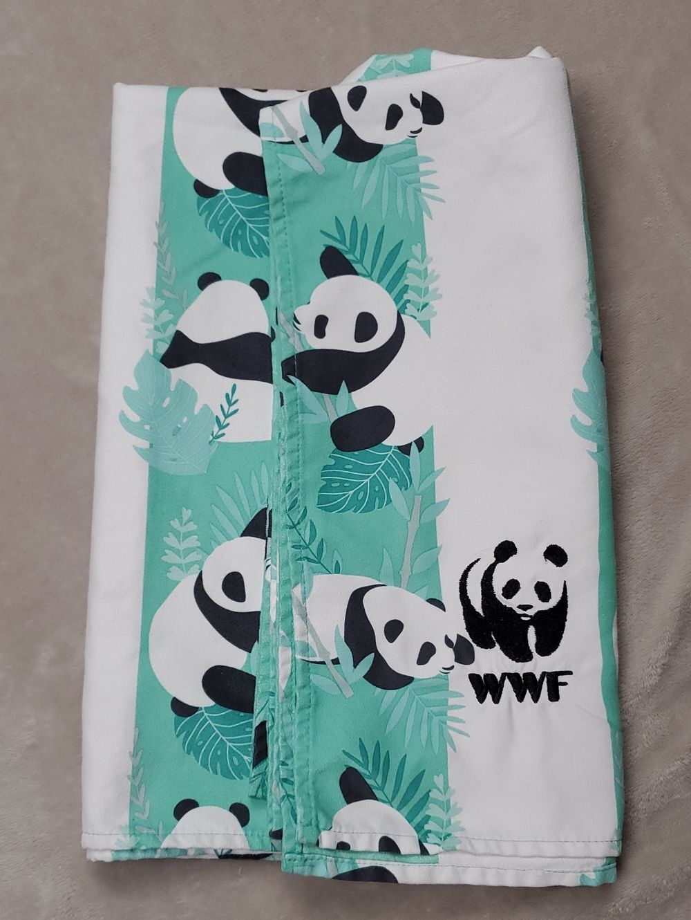 Dock & Bay x WWF | Large Panda Quick Dry Microfiber Beach Towel
